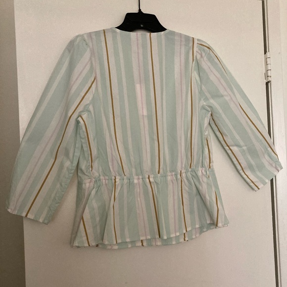 A New Day Striped Surplus Top - Picture 8 of 10